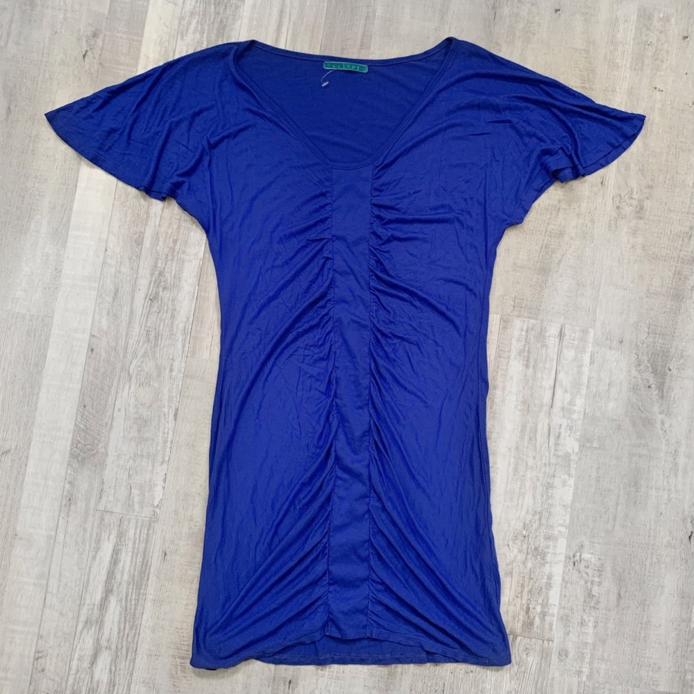 Velvet by Graham & Spencer Gathered Tunic Top